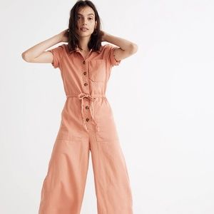 Madewell Wideleg Utility Jumpsuit